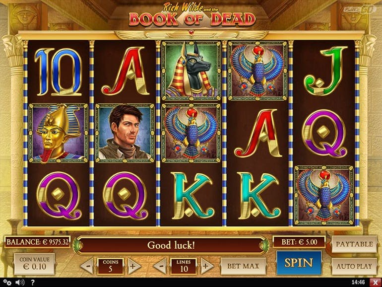 Book of Dead at Vsaď a Hrej